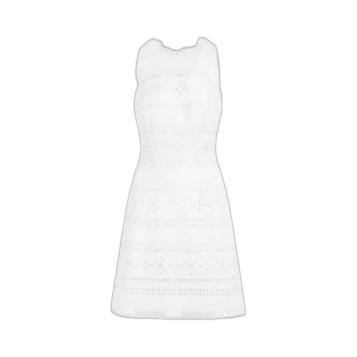 Fringed Sleeveless Mini Dress