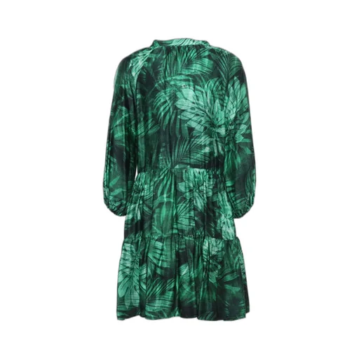 Leaf Printed Dress