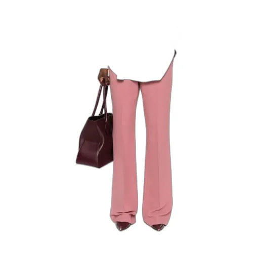 Belt-Loop Casual Pants