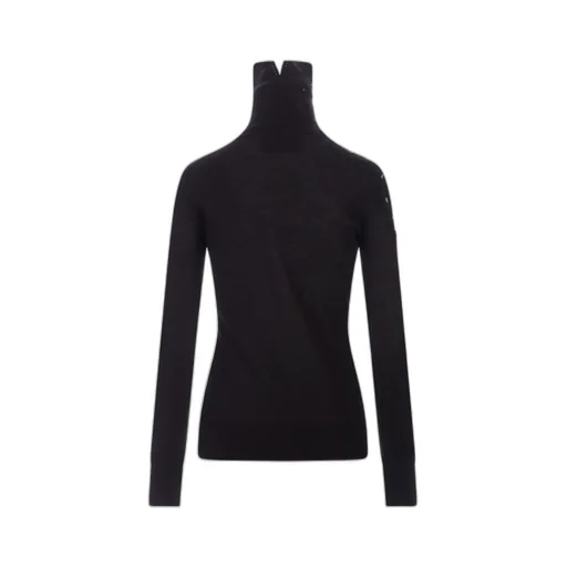 Lace Turtleneck Sweater