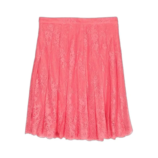 Lace Pleated Skirt