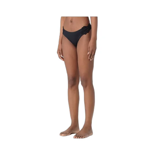 Floral-Lace Bikini Bottoms