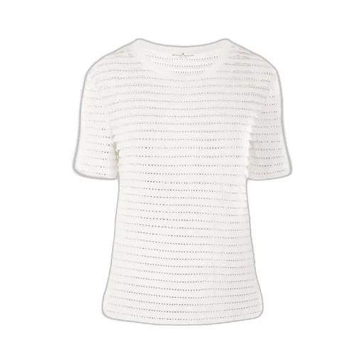 Crystal-Embellished Ribbed Blouse