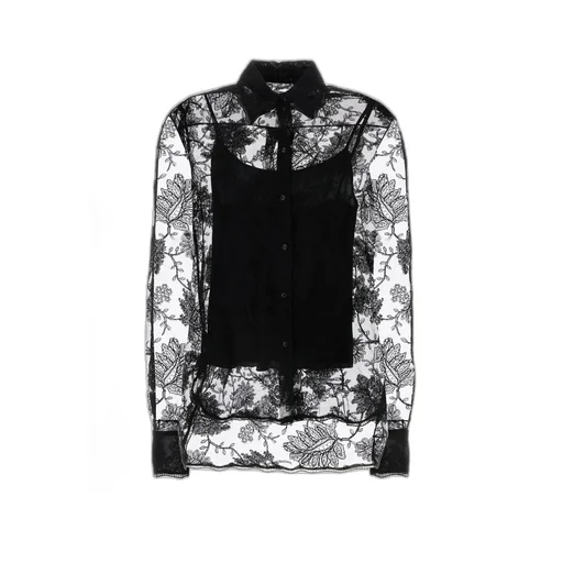 Floral-Lace Shirt