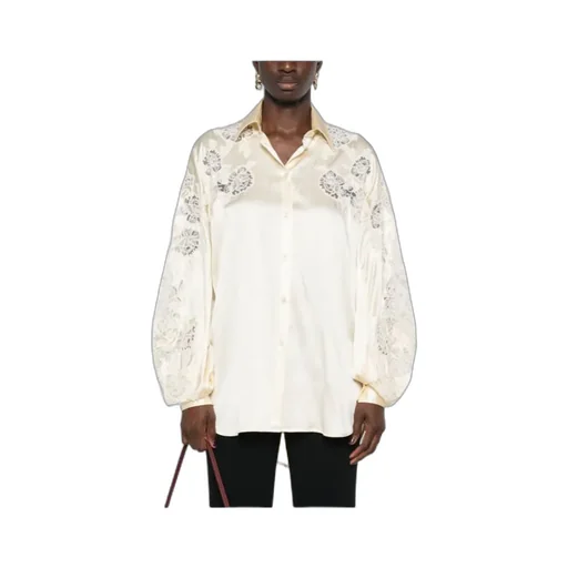 Embroidered Long Sleeve Shirt
