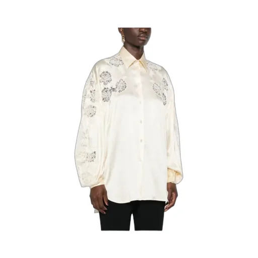 Embroidered Long Sleeve Shirt