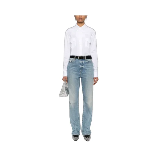 Long-Sleeve Cotton Shirt