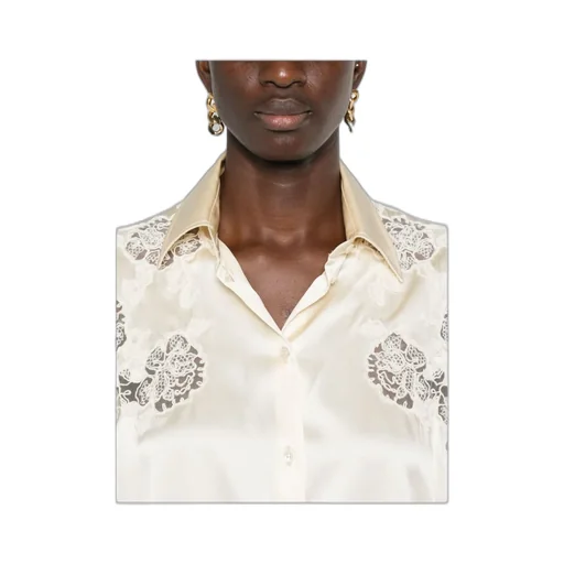 Embroidered Long Sleeve Shirt