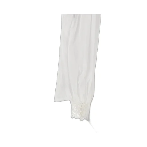 Floral Embroidered Straight Hem Shirt