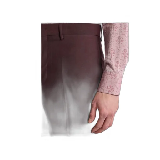Straight-Leg Wool Trousers