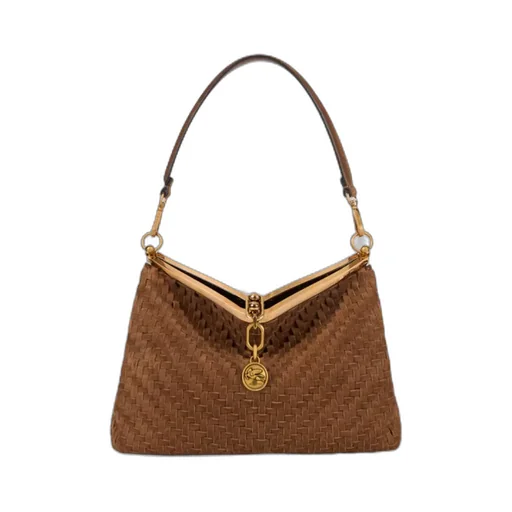 Medium Woven Vela Bag