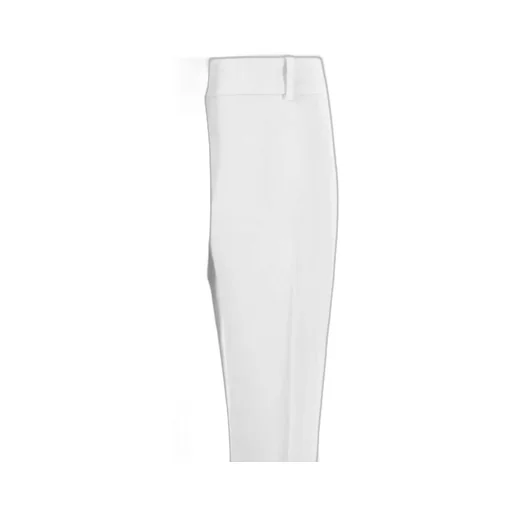 Straight-Leg Mid-Rise Trousers
