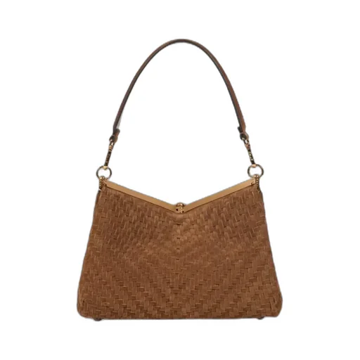 Medium Woven Vela Bag