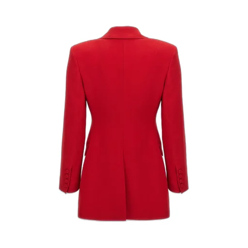 Single-Breasted Cady Sculpture Jacket