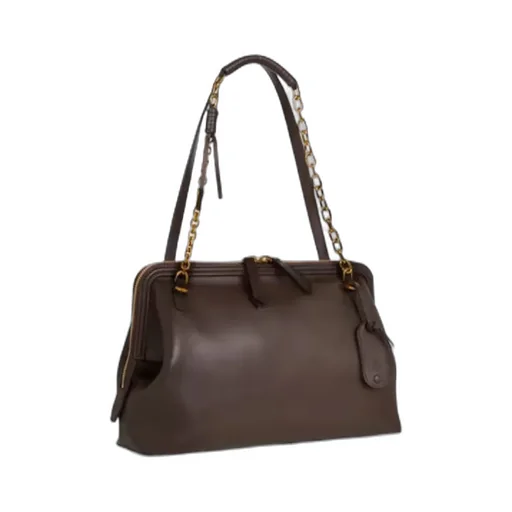 Medium Leather Doc Shoulder Bag