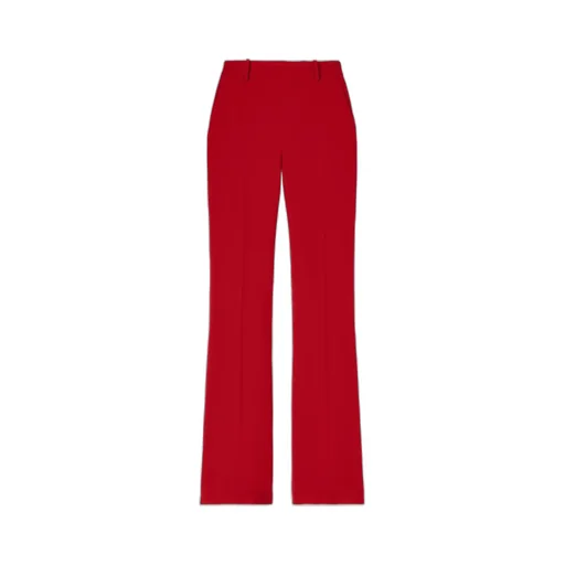 High Waist Flared Trousers