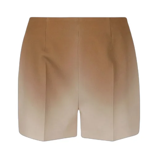 High-Waist Gradient-Effect Shorts