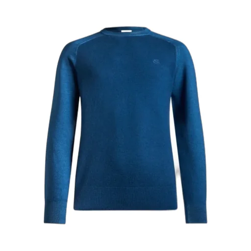 Wool Sweater With Pegaso Logo