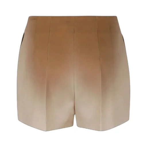 High-Waist Gradient-Effect Shorts