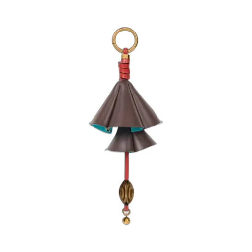 Leather Flower Charm