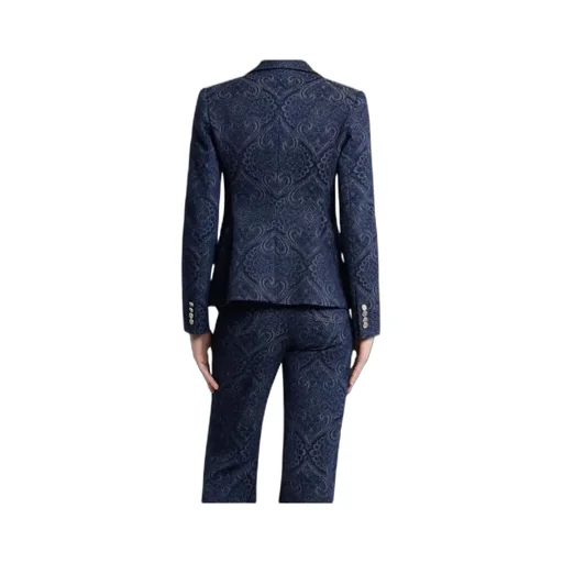 Denim Jacquard Jacket