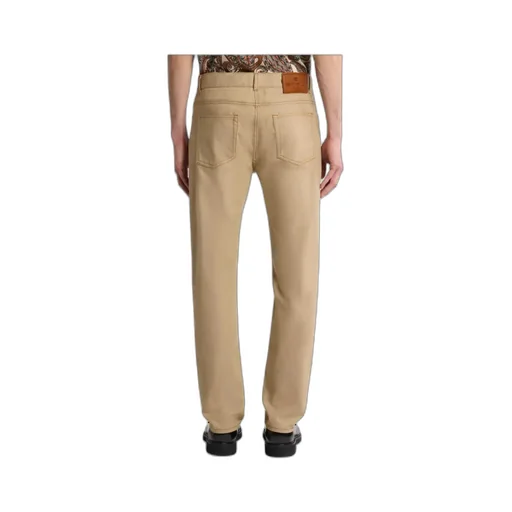 Logo Patch Tapered Jeans
