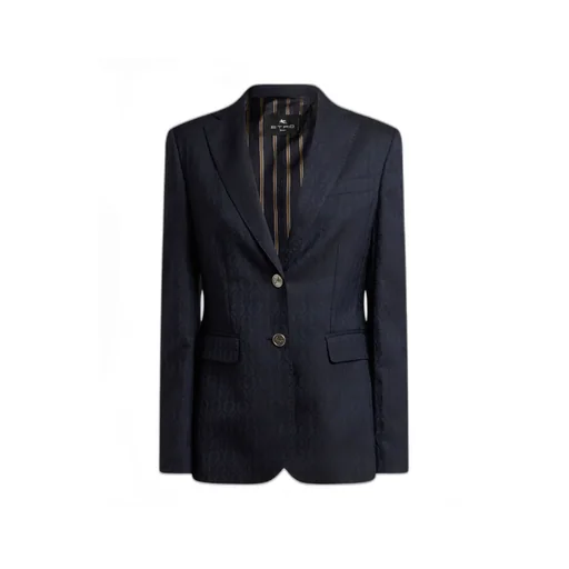 Paisley-Pattern Blazer