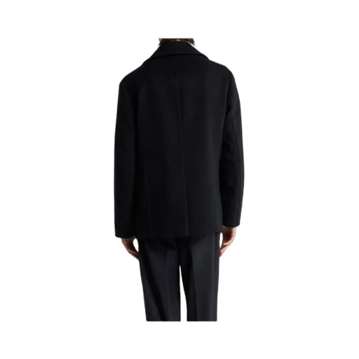 Jacquard Peacoat