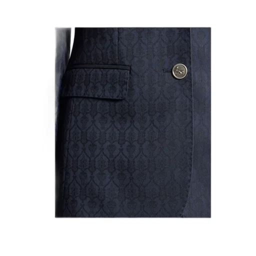 Paisley-Pattern Blazer