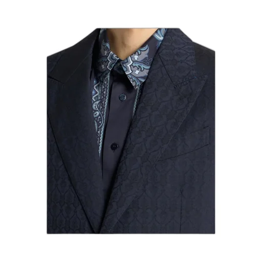 Wool Jacquard Blazer