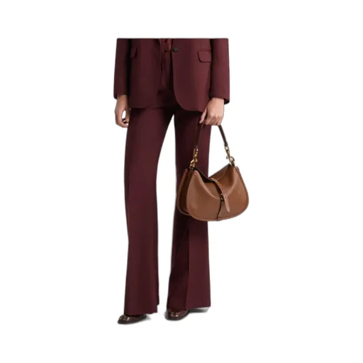 Paisley Jacquard Pressed Creases Trousers