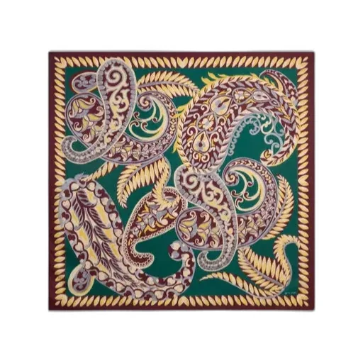 Floral Paisley Printed Scarf