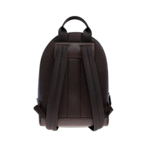 Essential Paisley-Patterned Zipped Backpack