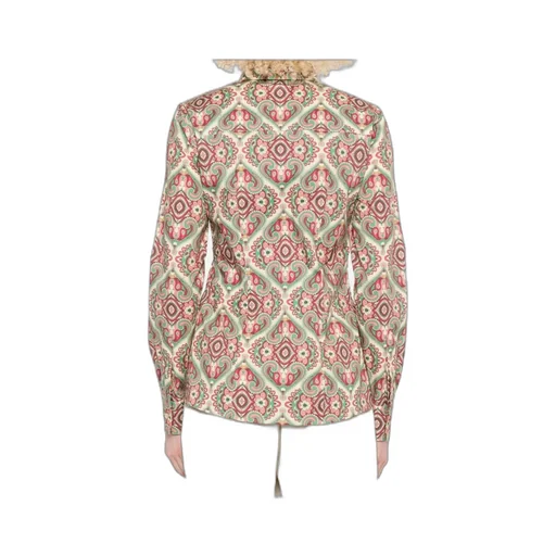 Paisley-Print Long-Sleeve Shirt