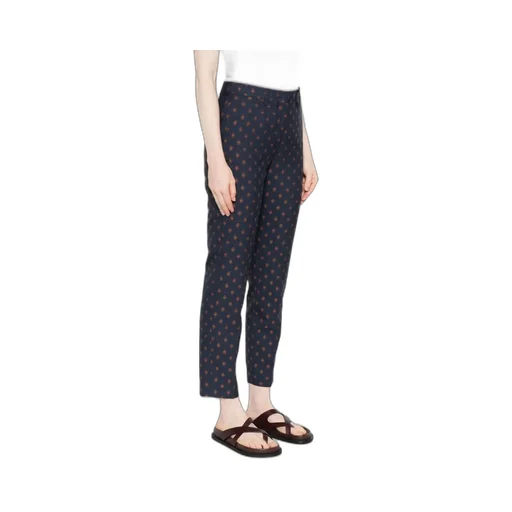 Geometric-Printed Trousers
