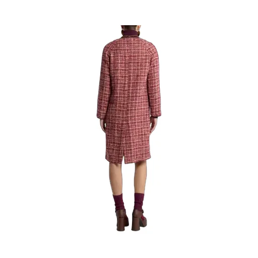 Tweed Single-Breasted Coat