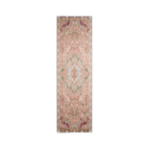 Silk Scarf With Placed Print