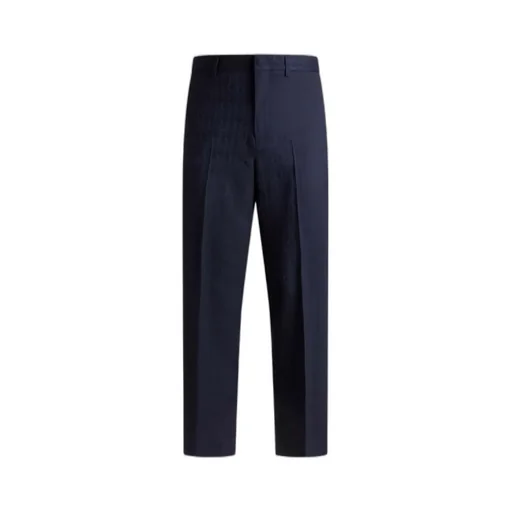 Wool Jacquard Trousers