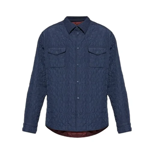 Long Sleeved Quilted Overshirt