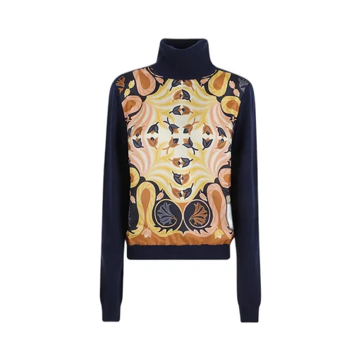Turtleneck Ribbed Jumper