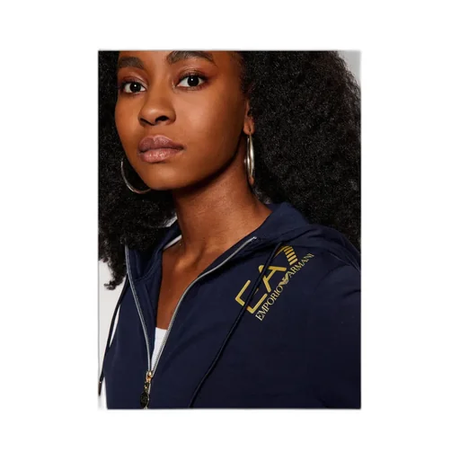 Logo Hooded Casual Jacket