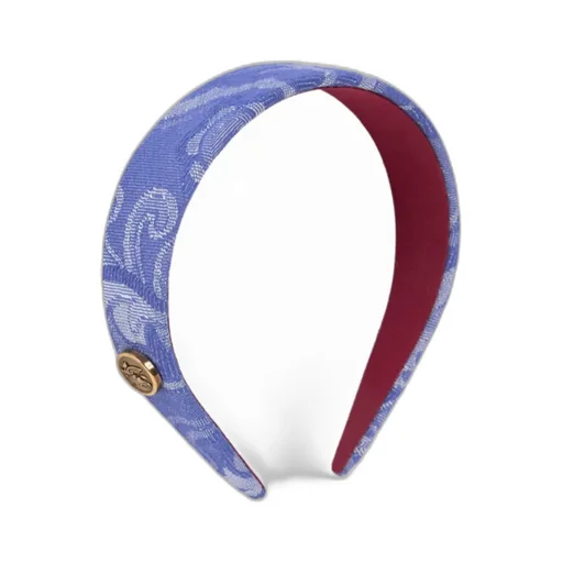 Jacquard Denim Hair Band