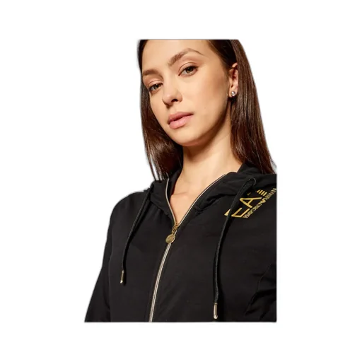 Logo Hooded Casual Jacket