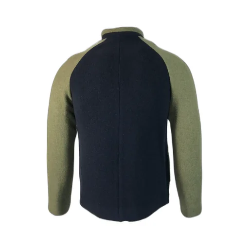 Spliced Long-Sleeved Casual Jacket