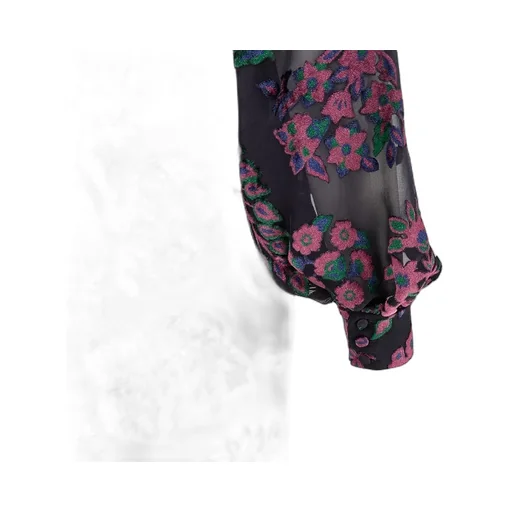 Floral Patterned V-Neck Dress