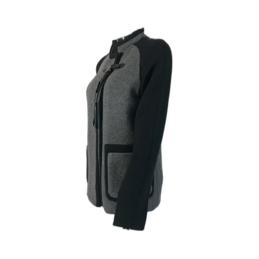 Spliced Long-Sleeved Casual Jacket