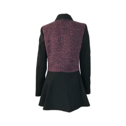 Long-Sleeved Spliced Coat