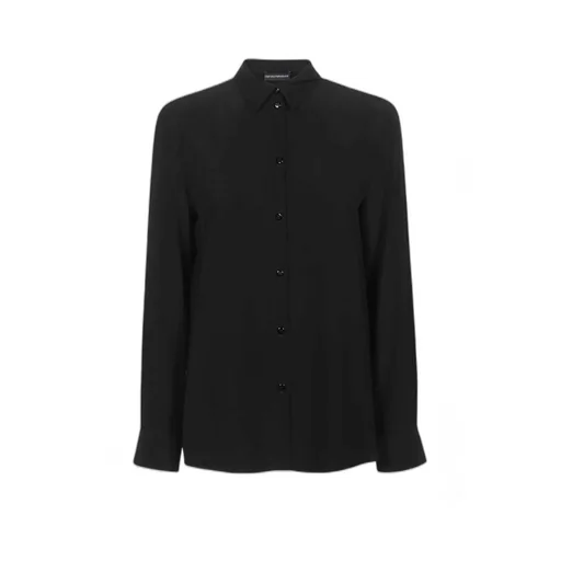 Button-Up Silk Shirt