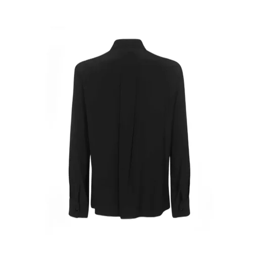 Button-Up Silk Shirt