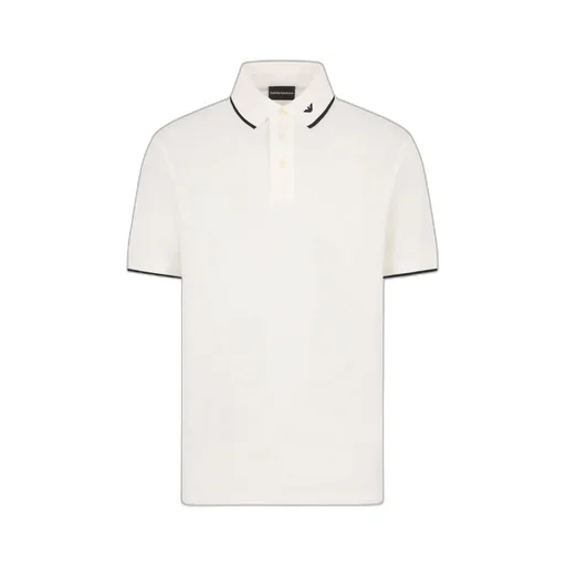 Logo Embroidered Short Sleeved Polo Shirt
